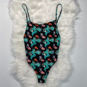 One Piece Floral Swimsuit